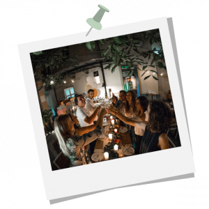 Soirée privée en terrasse du restaurant La Chaloupe face à l’océan sur la plage des Cavaliers à Anglet